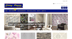 Desktop Screenshot of gerrykeane.ie